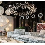 Dutti D0026 LED Pendant Light Nordic living room firefly chandelier postmodern minimalist bedroom restaurant lighting designer art personality creative led branch chandelier 50CM (30 lamp beads)