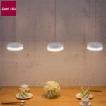 Dutti D0041 LED Pendant Light for restaurant living room dining table simple modern personality creative Nordic lamps three office cylinder base LED chandelier